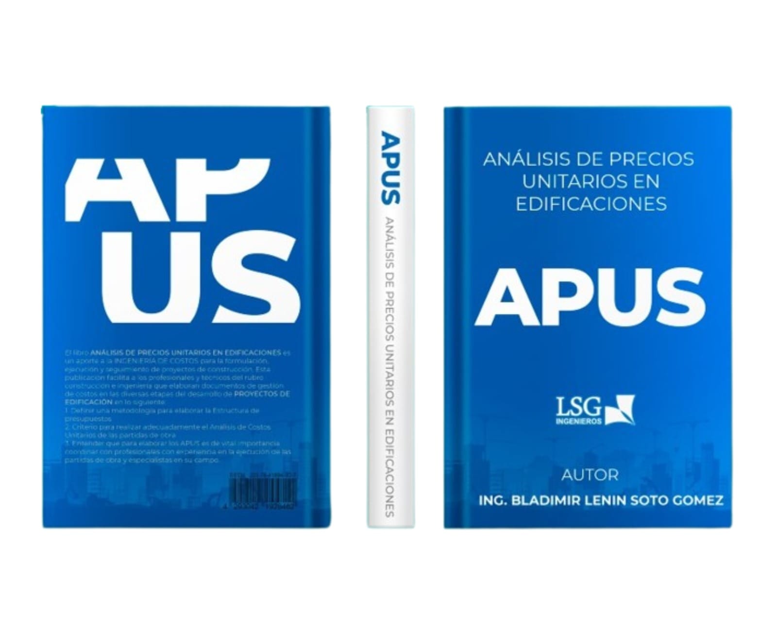 Libro: APUS - ANÁLISIS DE PRECIOS UNITARIOS EN EDIFICACIONES