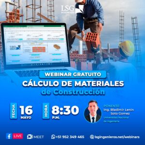 CÁLCULO DE MATERIALES DE CONSTRUCCIÓN